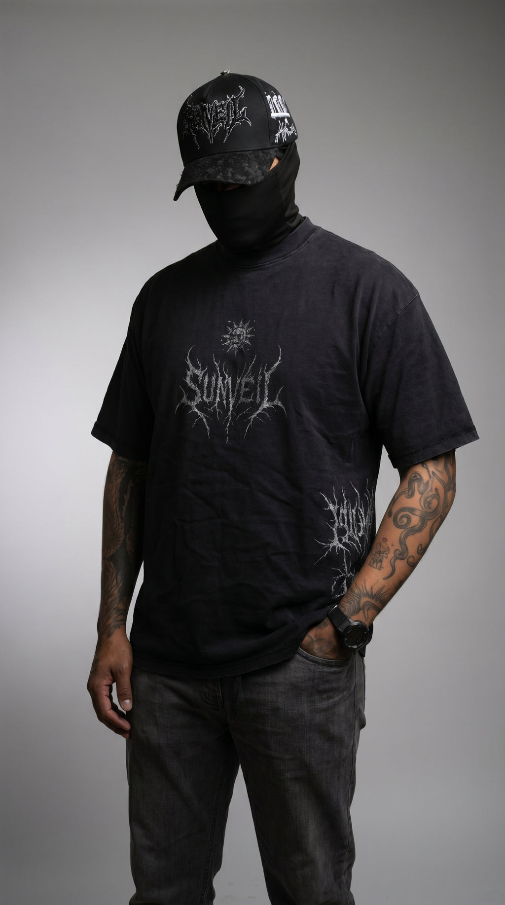 The Messenger of the Veil - Oversized Tee