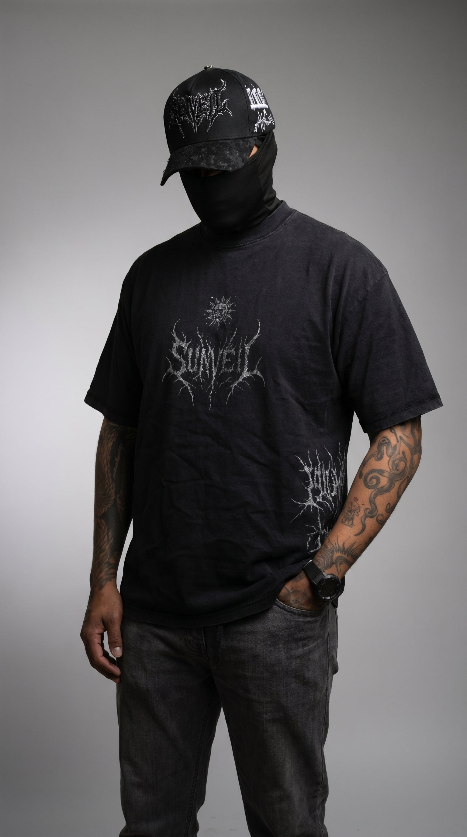 The Messenger of the Veil - Oversized Tee