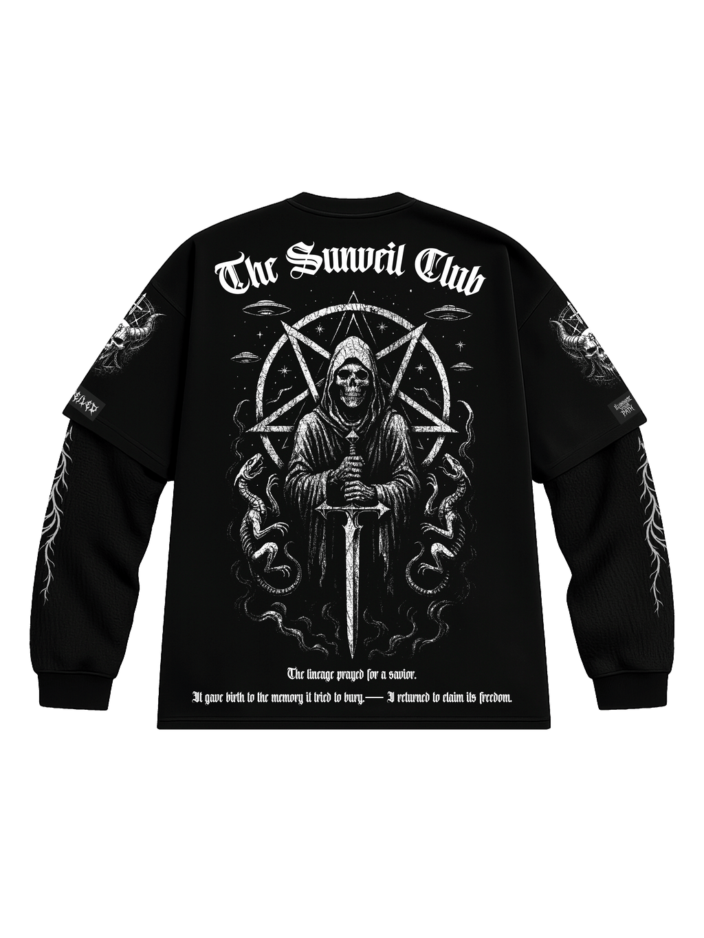 THE UNVEILED — Oversized Long Sleeve