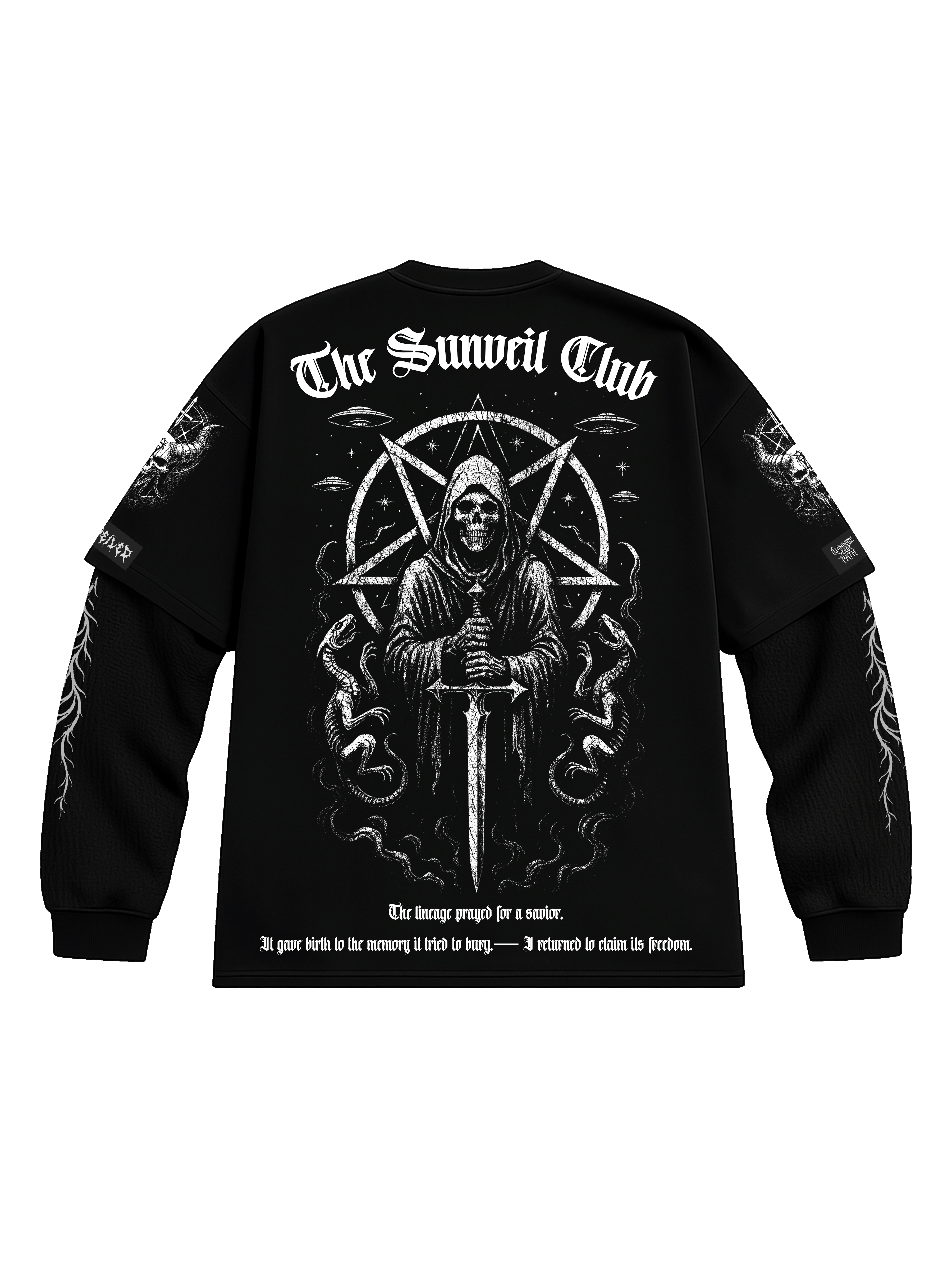 THE UNVEILED — Oversized Long Sleeve